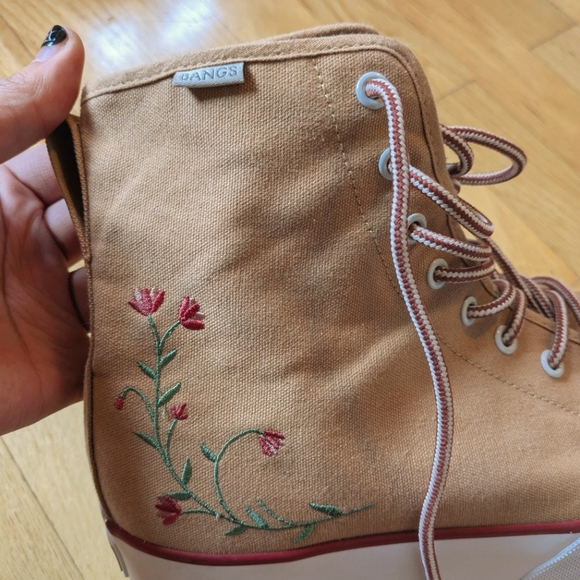 Bangs Garden Platform High Tops - Picture 2 of 5